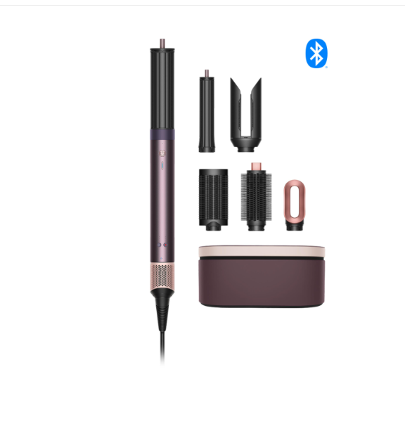 سشوار چند منظوره دایسون انگلستان فر حالت‌ دهنده و خشک‌ کن رنگ بنفش Dyson Airwrap Co-anda2x